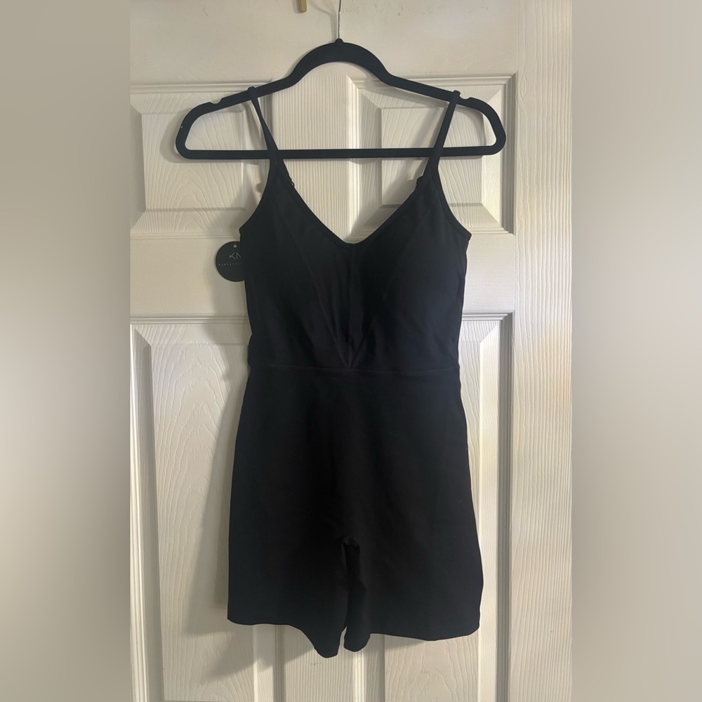 NWT Klassy Network Black Sculpting Romper